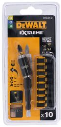 Набор бит DEWALT EXTREME IMPACT TORSION DT70578T, 25 мм, 10 предметов