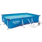 Бассейн каркасный прямоугольный Bestway Steel Pro 56404 BW 300x201x66 см 3300 л