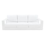 Диван садовый Naterial Lagun 225x85x54 см алюминий цвет белый