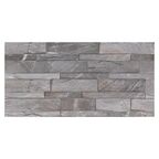 Глазурованный керамогранит Concor Slate Grey 30x60 см 1.08 м² матовый цвет серый камень