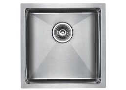 Кухонная мойка Paulmark ALLER 44 UNI PM904444-BS нержавеющая сталь