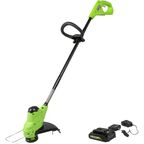 Триммер аккумуляторный GreenWorks 2107207SA 24 В 1x2 Ач АКБ и ЗУ входит в комплект