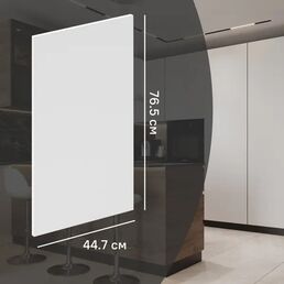 Фасад кухонного шкафа София 44.7x76.5 см DELINIA ID ЛДСП цвет белый