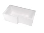 Ванна акриловая MarKa One Linea 165x85 01лин16585л белая L