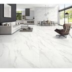 Керамогранит Calacatta Superb 60x60x0.8 см 1.44 м² полированный цвет белый