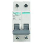 Автоматический выключатель Systeme Electric City9 Set C9F36232 2P С32 А 6 кА