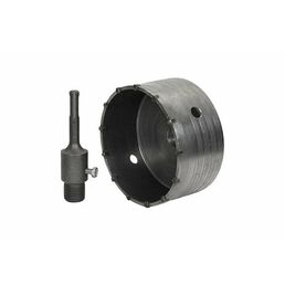 TORGWIN Коронка по бетону ударная 125 мм в сборе SDS+ твердосплавная T309297