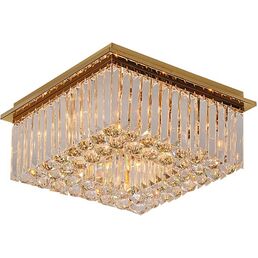 Хрустальный потолочный светильник Newport 8400 8401/40 PL gold