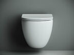 Унитаз подвесной Ceramica Nova Mono CN1905 с сиденьем микролифт, белый