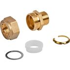 Муфта комбинированная Stahlmann 1/2"x15 мм НР латунь SSML1501/2BEF