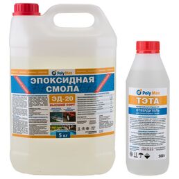 Эпоксидная смола Poly max ЭД-20 5+тэта