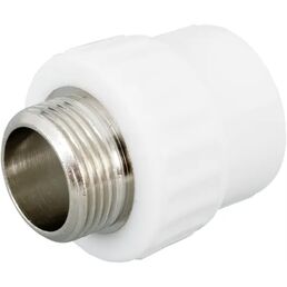 Муфта комбинированная Valfex 3/4"x25 мм НР полипропилен 10130025