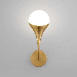 Бра Eurosvet Calyx 60168/1 латунь в форме шара