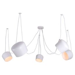 Большая подвесная люстра IP21 паук Lussole Loft Shirley LSP-8175