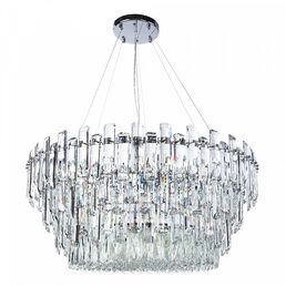 Подвесная каскадная люстра хрустальная 3510/02 SP-18 Divinare Bellatrix