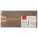 Ящик с отделениями Casy Home For Professionals 50x22x12см, коричневый