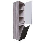 Пенал Grossman Талис 303507 35см, бетон пайн, графит