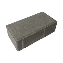 Брусчатка Кирпич 200x100x60 мм серая