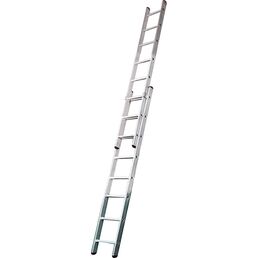 Алюминиевая двухсекционная лестница Krause Corda 2х8 12081