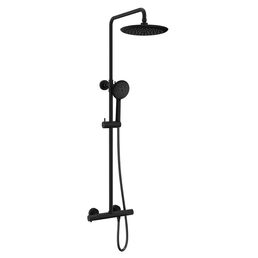 Душевая стойка Vincea Desire VSFS-1D0TMB термостатическая, черная