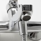 Смеситель для ванны и душа Wasserkraft Rhin 4401 с душевой лейкой, хром