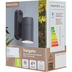 Светильник уличный настенный Kreaforta Vargato под лампу GU10 35 Вт IP44 цвет серый