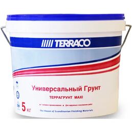 Грунтовка универсальная Terraco Террагрунт Макси 5