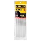 Стержни клеевые Stayer Professional Universal 11х200 мм прозрачные 110 г (6 шт.)