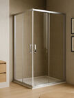 Душевой уголок Royal Bath 110х90 RB HPD-T-ST стекло прозрачное, профиль сатин