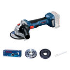 Шлифмашина угловая аккумуляторная Bosch GWS 180-LI Brushless 18 В d125 мм без АКБ и ЗУ (06019H9020)