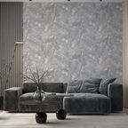 Обои флизелиновые Wallsecret Encanto серо-синие 1.06 м 8886-29
