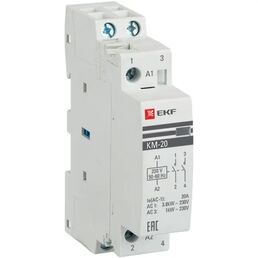 Контактор EKF КМ 2NО 20 А 230-400 В