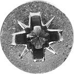 Саморезы универсальные Standers потайные острые оцинкованные 6x60 1 кг