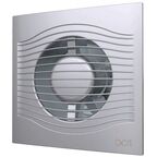 Вентилятор вытяжной D100 SLIM 4С gray metal с обратным клапаном DICITI