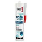 Герметик-затирка для швов KUDO HOME силиконовый санитарный, антрацит RAL 7004