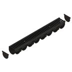 Лоток Standartpark Spark 3 пластиковый 1000x125x100 мм с чугунной решеткой класса С250