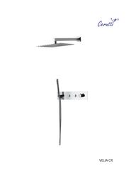 Душевая панель Ceruttispa CT10398 хром