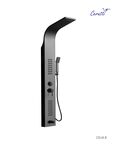Душевая панель Ceruttispa Celia b CT10401 с изливом, черная