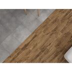 Глазурованный керамогранит Kreaforta Oakland 18.5x59.8 см 1.216 м² матовый цвет коричневый