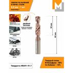Сверло по металлу 8 мм - 1 шт. твердосплавное машзавод 1