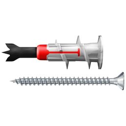 Дюбель для листовых материалов Fischer DuoBlade 15x44 мм нейлон с шурупом (4 шт.)