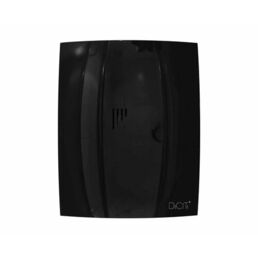 Накладной вентилятор DICITI Breeze 5c obsidian, d125 обр. клапан