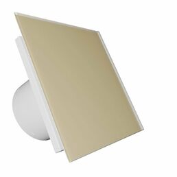 Панель декоративная для вентилятора AEON DICITI PAGM4/5 Matelac Beige Light 179х179 мм, матовое стекло, светло-бежевый