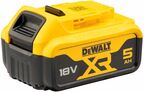 Набор DEWALT: АКБ DCB184, Li-Ion, 18 В, 5 Ач и зарядное устройство DCB115, 12/14.4/18 В, 4 A (DCB115P1)