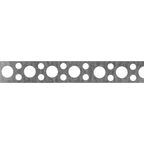 Перфорированная лента прямая LP 12x0.5 5 м оцинкованная сталь цвет серебро