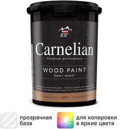 Краска для древесины Parade Carnelian моющаяся матовая прозрачная база С 0.9 л