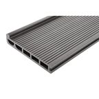 Террасная доска ДПК T-Decks цвет Серый 2000x170x35 мм Вельвет 0.34 м²