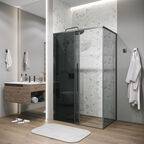 Душевой уголок Grossman Galaxy 140x90 120.K33.01.1490.42.10 без поддона, стекло тонированное, профиль графит
