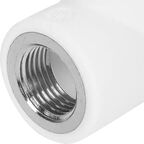 Водорозетка Valtec 1/2"x25 мм ВР ВП полипропилен VTP.754.0.02504