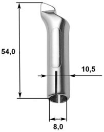 Набор насадок (4 шт.) для сварки строительным феном 32 мм.